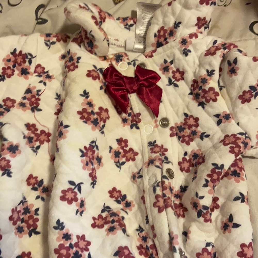Baby footie outfit